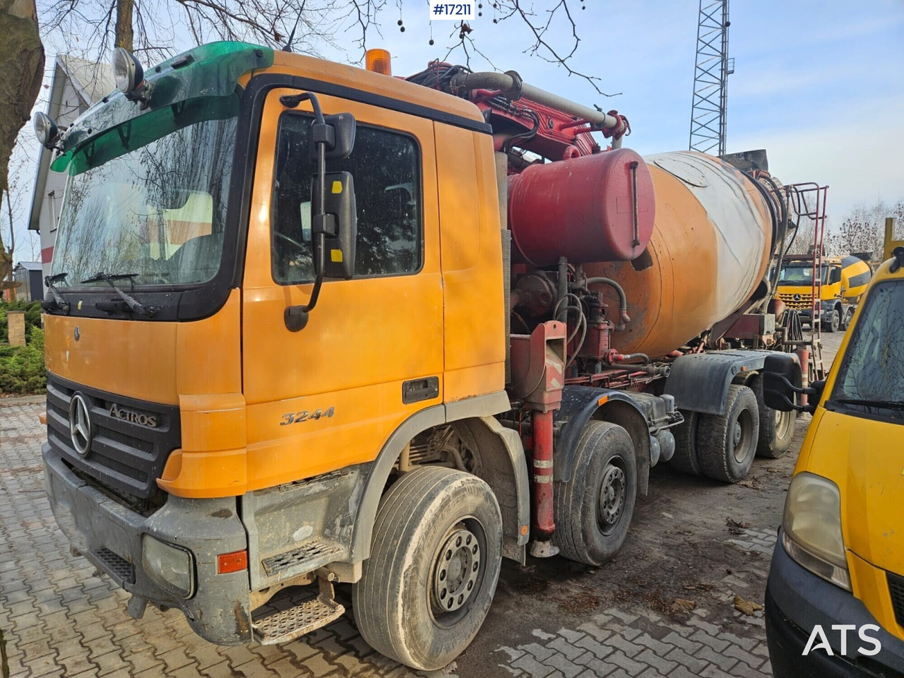 Concrete pump CIFA - Mercedes-Benz Actros 3244 (2005) - Бетон помпа: снимка 4 Concrete pump CIFA - Mercedes-Benz Actros 3244 (2005) - Бетон помпа: снимка 4
