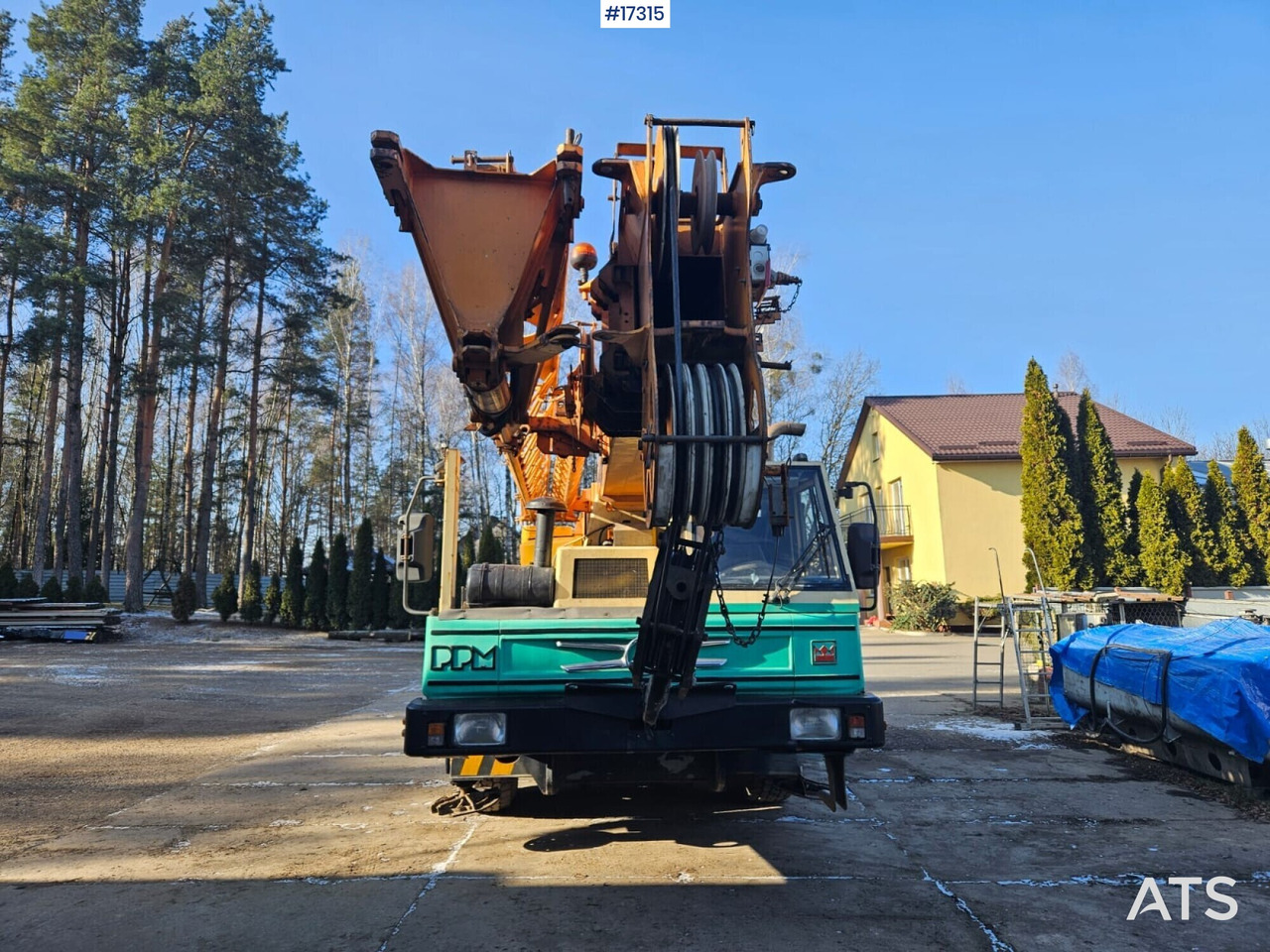 Автокран Crane PPM 2FDTM2 30m 15m (1999): снимка 8