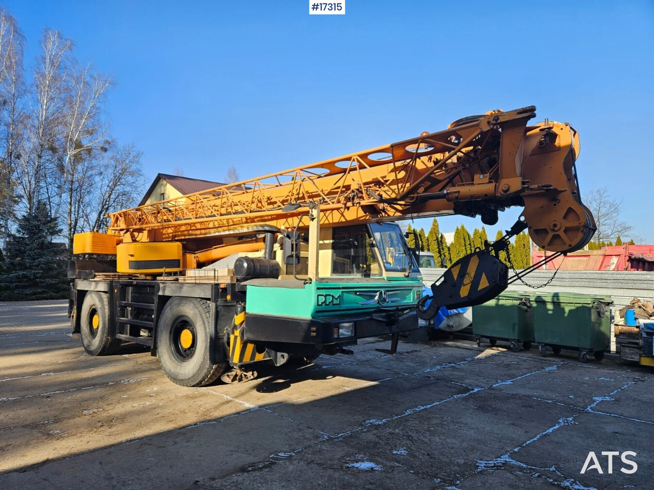 Автокран Crane PPM 2FDTM2 30m 15m (1999): снимка 7