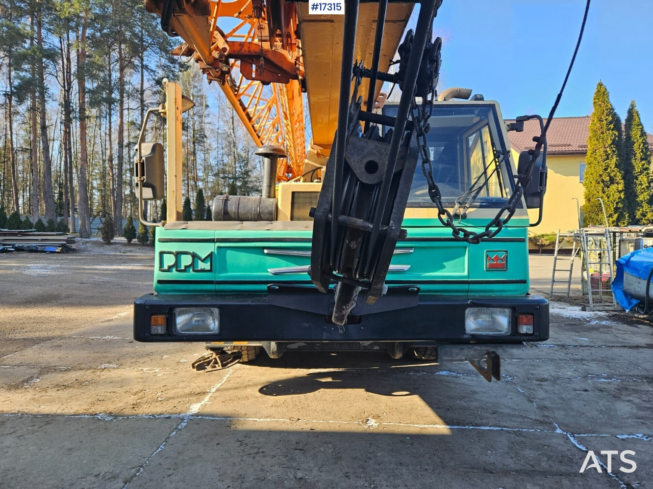 Автокран Crane PPM 2FDTM2 30m 15m (1999): снимка 10