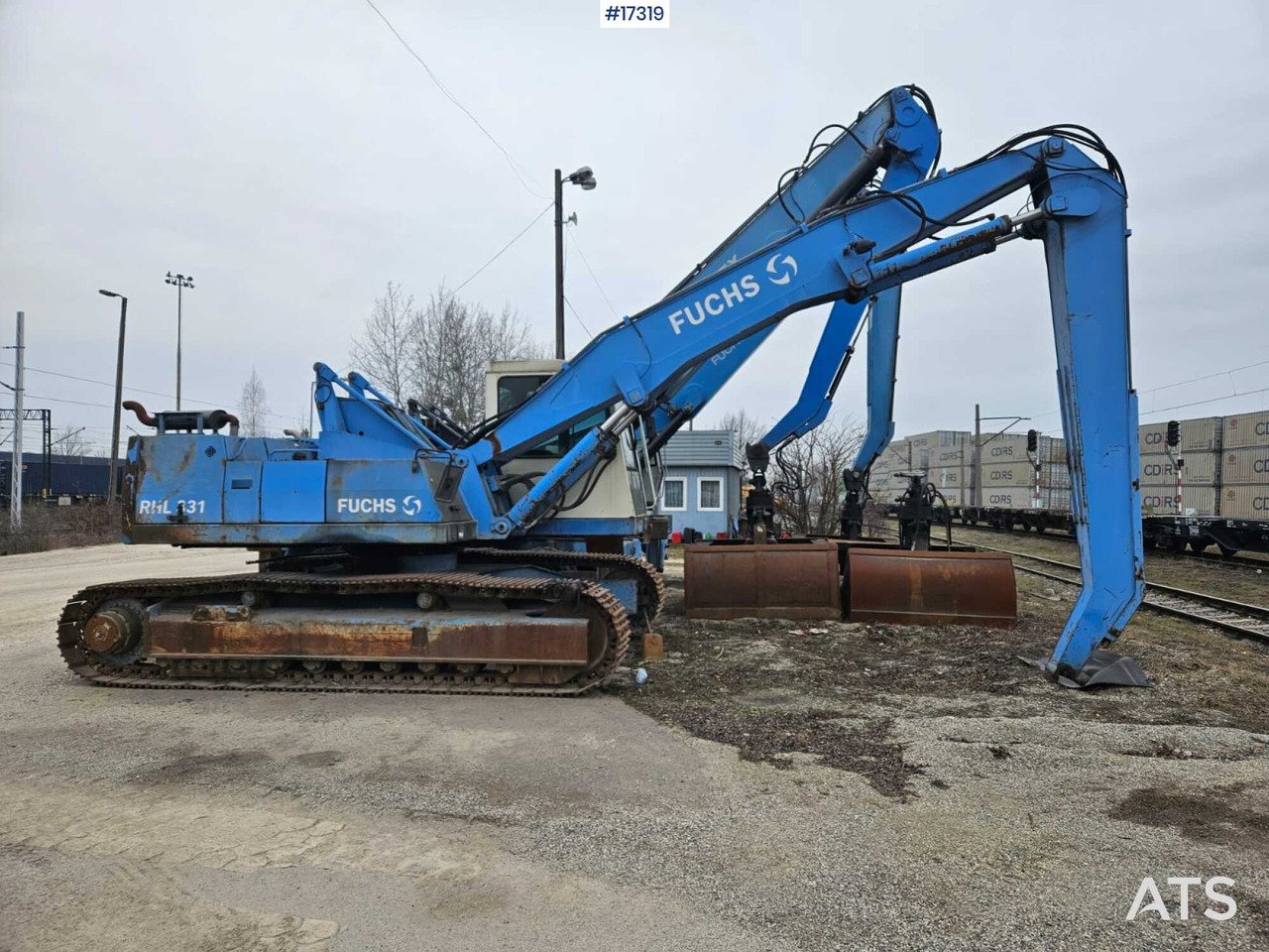 FUCHS RHL 331 crawler excavator (2000) - Верижен багер: снимка 4 FUCHS RHL 331 crawler excavator (2000) - Верижен багер: снимка 4