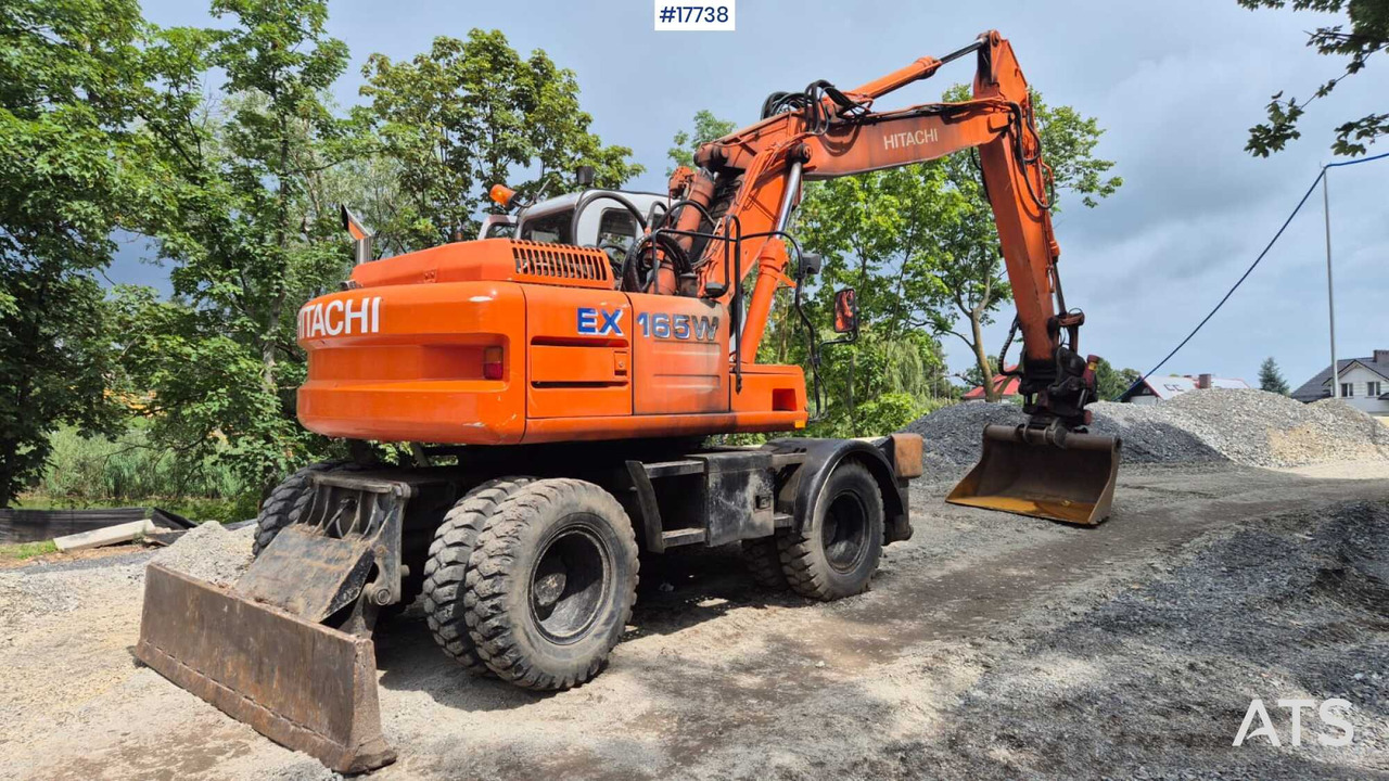 HITACHI EW 165W (2000) ROTOTILT Wheel Excavator - Колесен багер: снимка 5 HITACHI EW 165W (2000) ROTOTILT Wheel Excavator - Колесен багер: снимка 5
