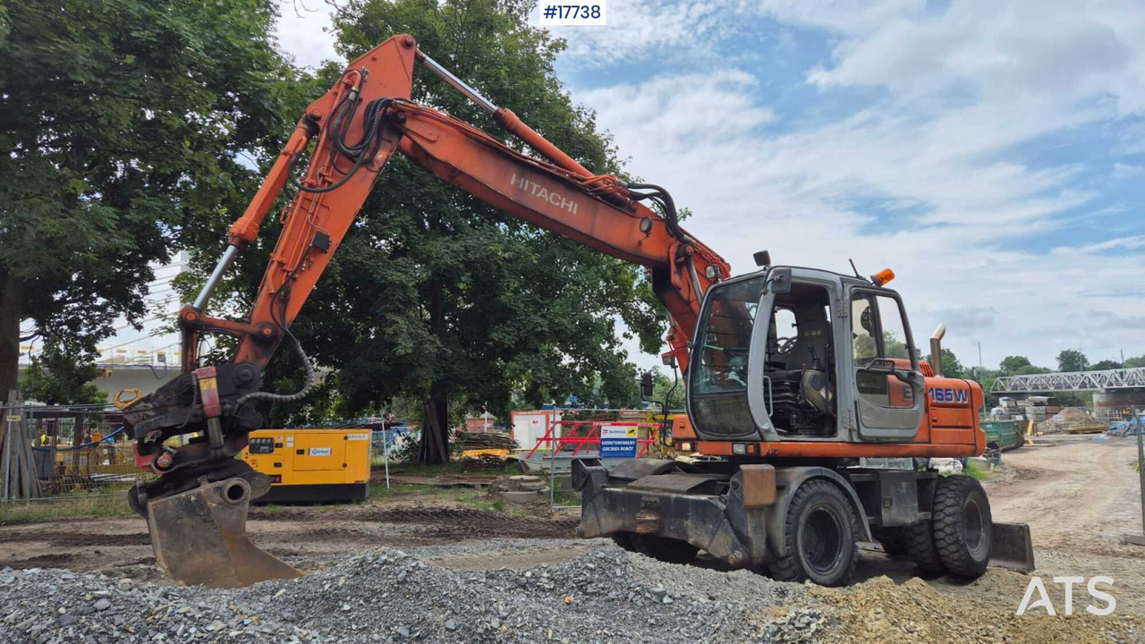 HITACHI EW 165W (2000) ROTOTILT Wheel Excavator - Колесен багер: снимка 3 HITACHI EW 165W (2000) ROTOTILT Wheel Excavator - Колесен багер: снимка 3