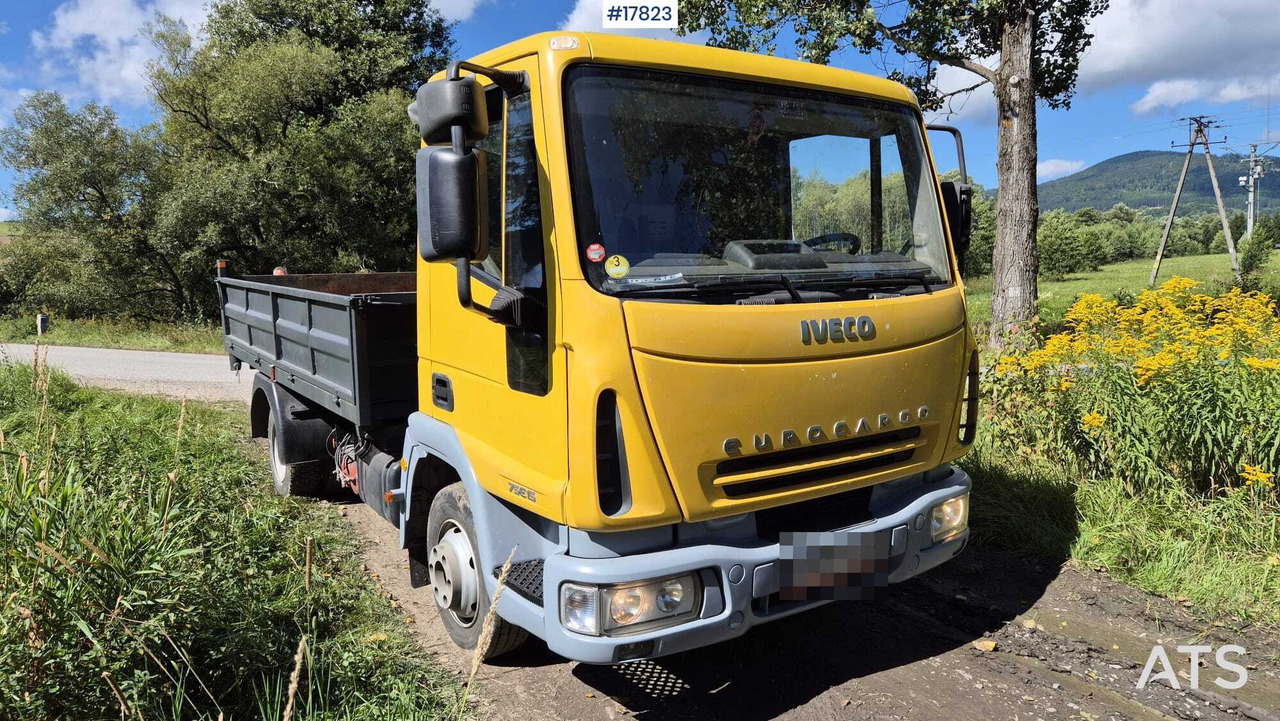 IVECO 75E15 EURO CARGO tipper (2003) - Самосвал камион: снимка 1 IVECO 75E15 EURO CARGO tipper (2003) - Самосвал камион: снимка 1