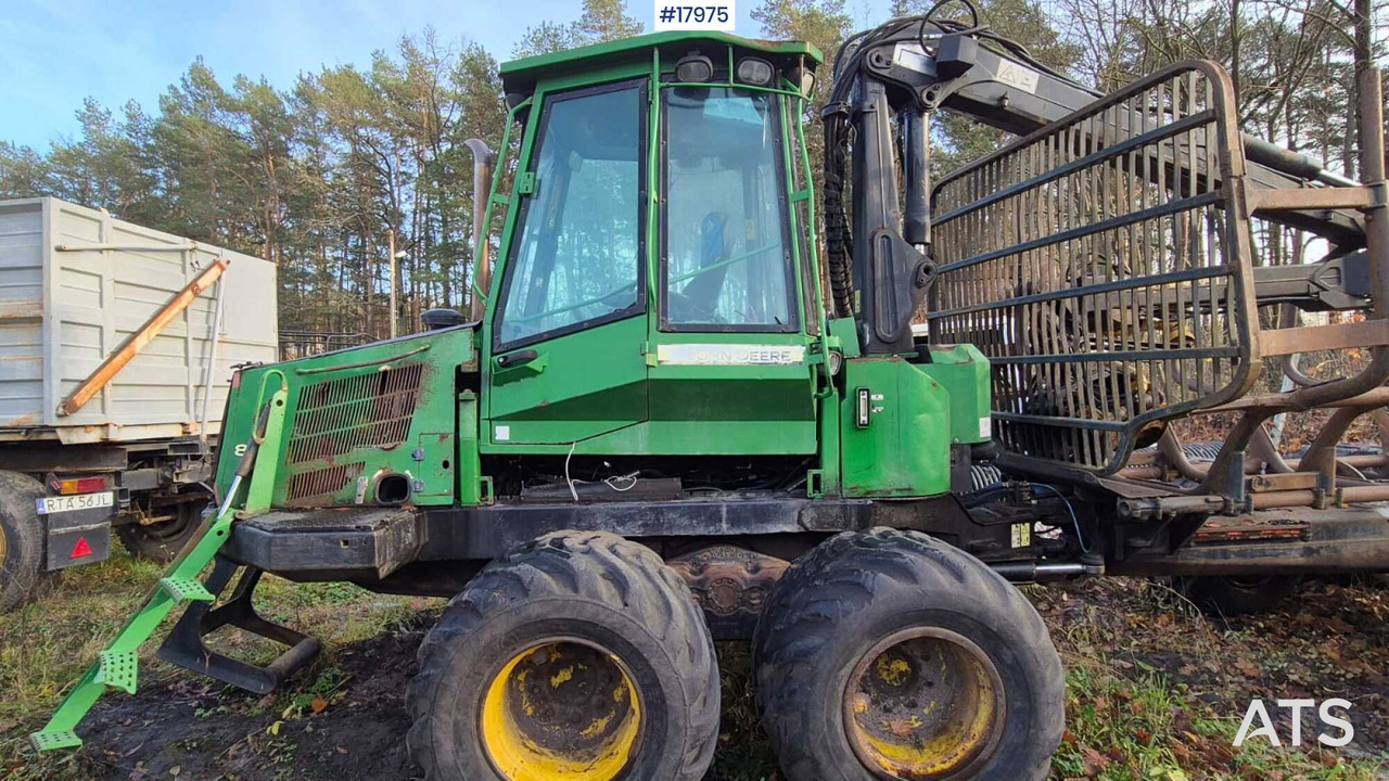 Форвардер John Deere 810D forwarder (2007): снимка 9
