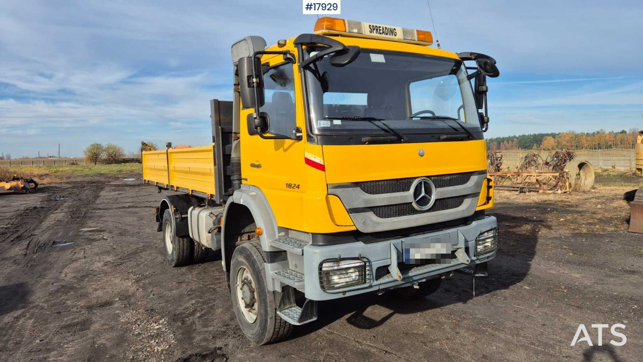 Mercedes-Benz 1824 4x4 dump truck (2005) - Самосвал камион: снимка 3 Mercedes-Benz 1824 4x4 dump truck (2005) - Самосвал камион: снимка 3