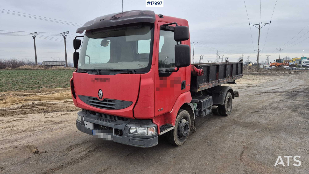 RENAULT MIDLUM 220 tipper (2007) - Самосвал камион: снимка 1 RENAULT MIDLUM 220 tipper (2007) - Самосвал камион: снимка 1