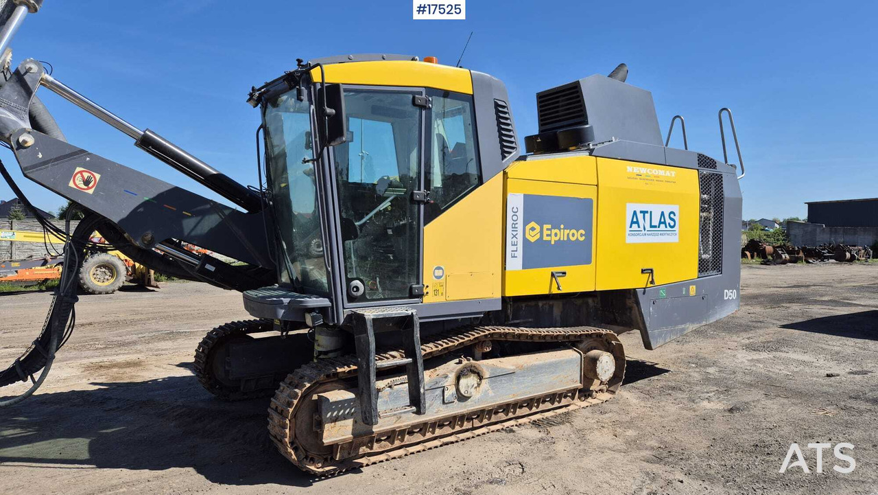 Пробивна машина Rock drill Atlas Copco FlexiROC D50-10SF (2018): снимка 11