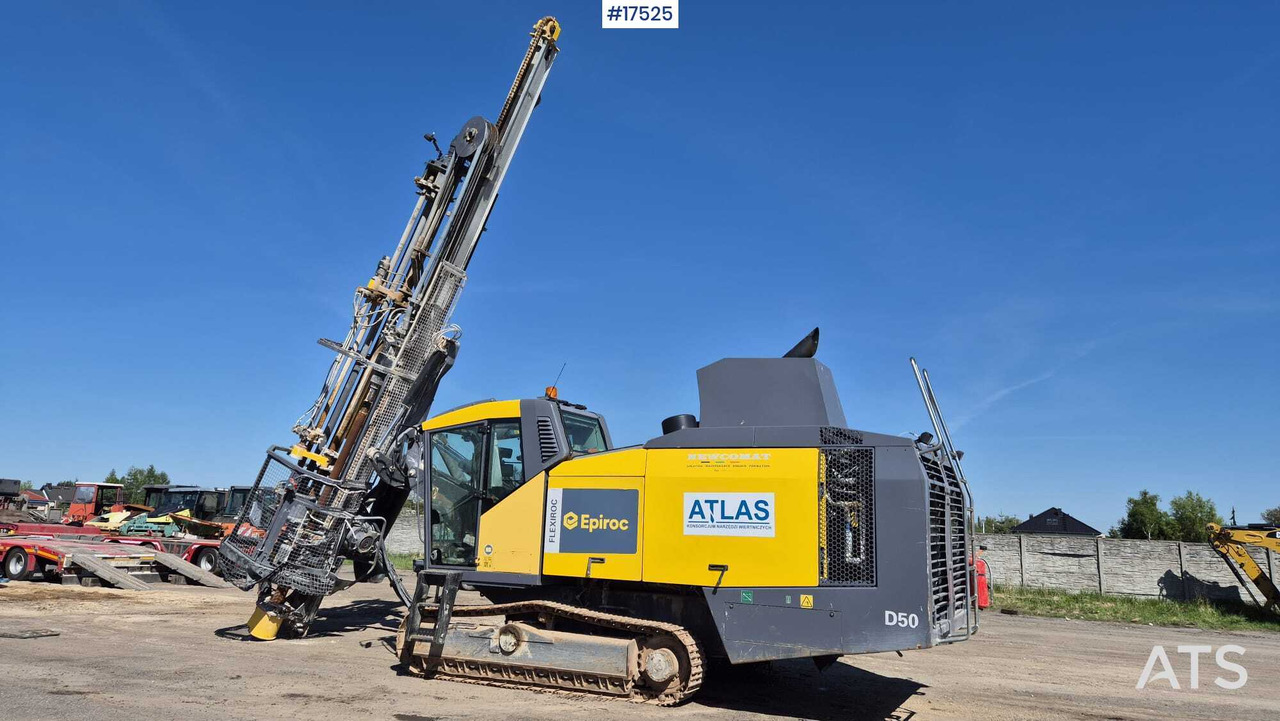 Пробивна машина Rock drill Atlas Copco FlexiROC D50-10SF (2018): снимка 9
