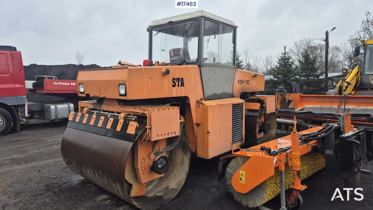 Tandem vibratory roller STAVOSTROJ VSH 102 (1997) - Пътен валяк: снимка 4 Tandem vibratory roller STAVOSTROJ VSH 102 (1997) - Пътен валяк: снимка 4