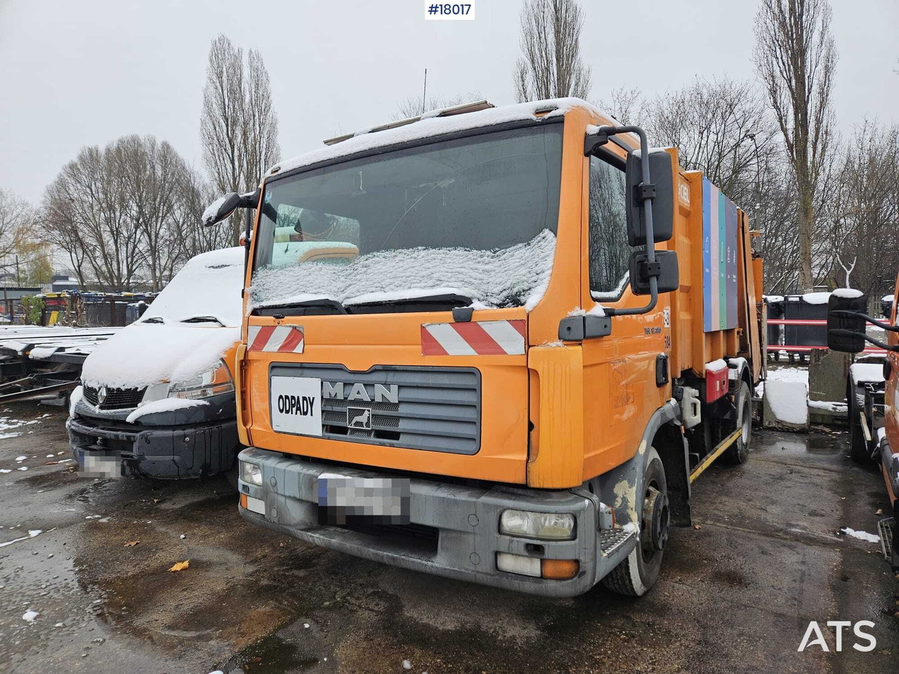 Truck MAN TGA 12.180 (2007) with EKOCEL mini garbage truck body - Боклукчийска кола: снимка 4 Truck MAN TGA 12.180 (2007) with EKOCEL mini garbage truck body - Боклукчийска кола: снимка 4