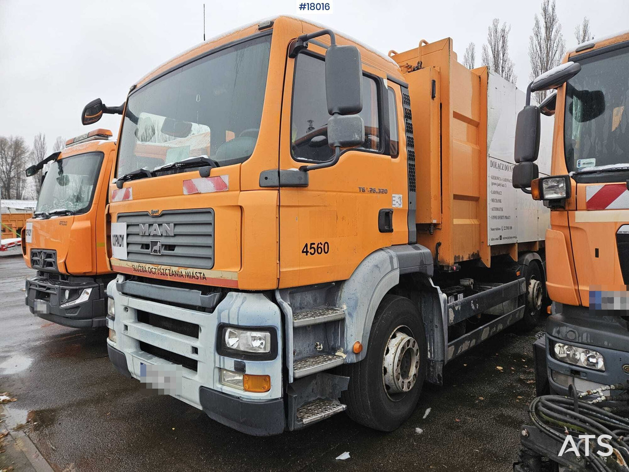 Truck MAN TGA 26.320 (2007) with EKOCEL MEDIUM XL garbage truck body. - Боклукчийска кола: снимка 1 Truck MAN TGA 26.320 (2007) with EKOCEL MEDIUM XL garbage truck body. - Боклукчийска кола: снимка 1