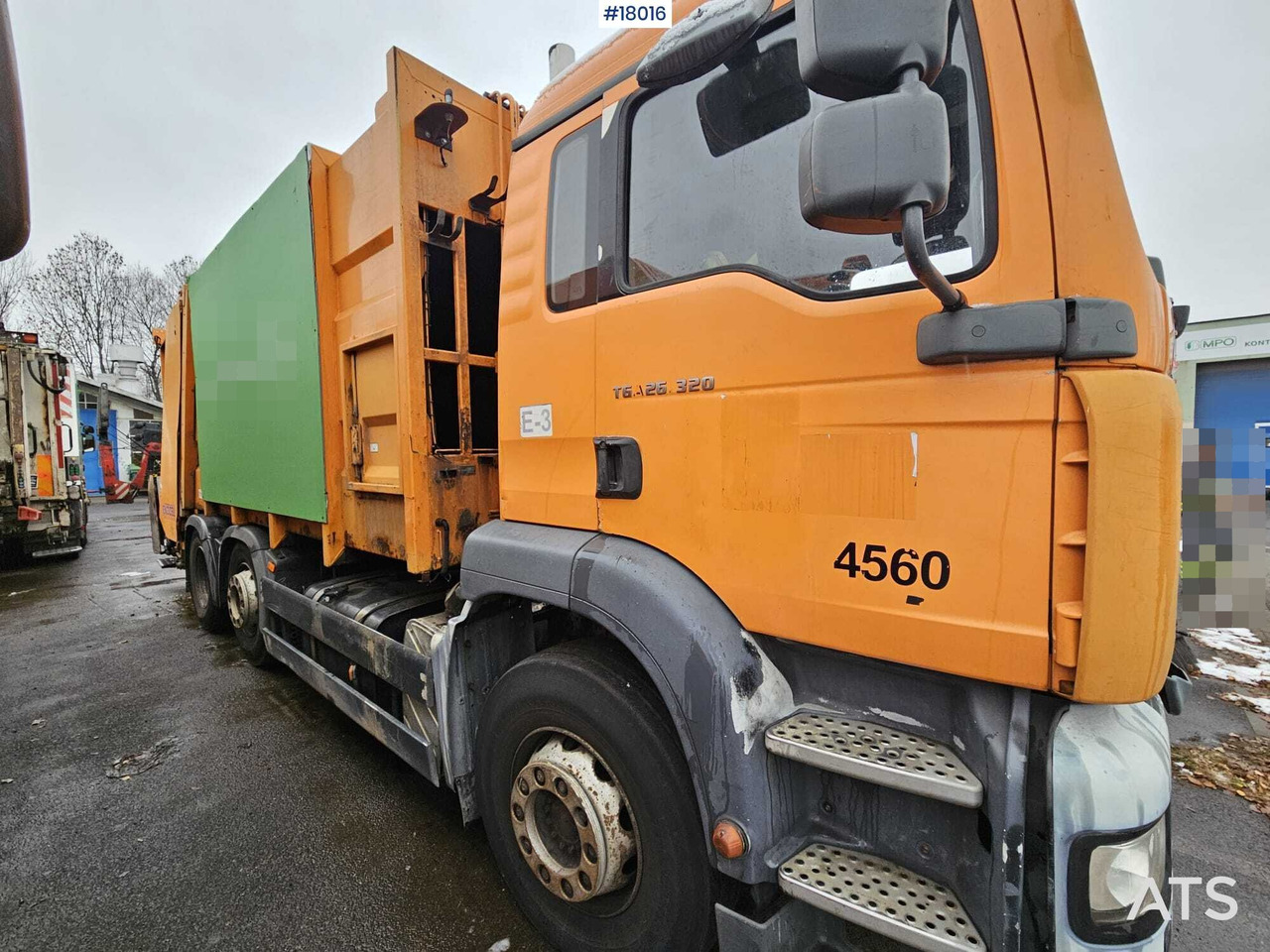 Truck MAN TGA 26.320 (2007) with EKOCEL MEDIUM XL garbage truck body. - Боклукчийска кола: снимка 4 Truck MAN TGA 26.320 (2007) with EKOCEL MEDIUM XL garbage truck body. - Боклукчийска кола: снимка 4