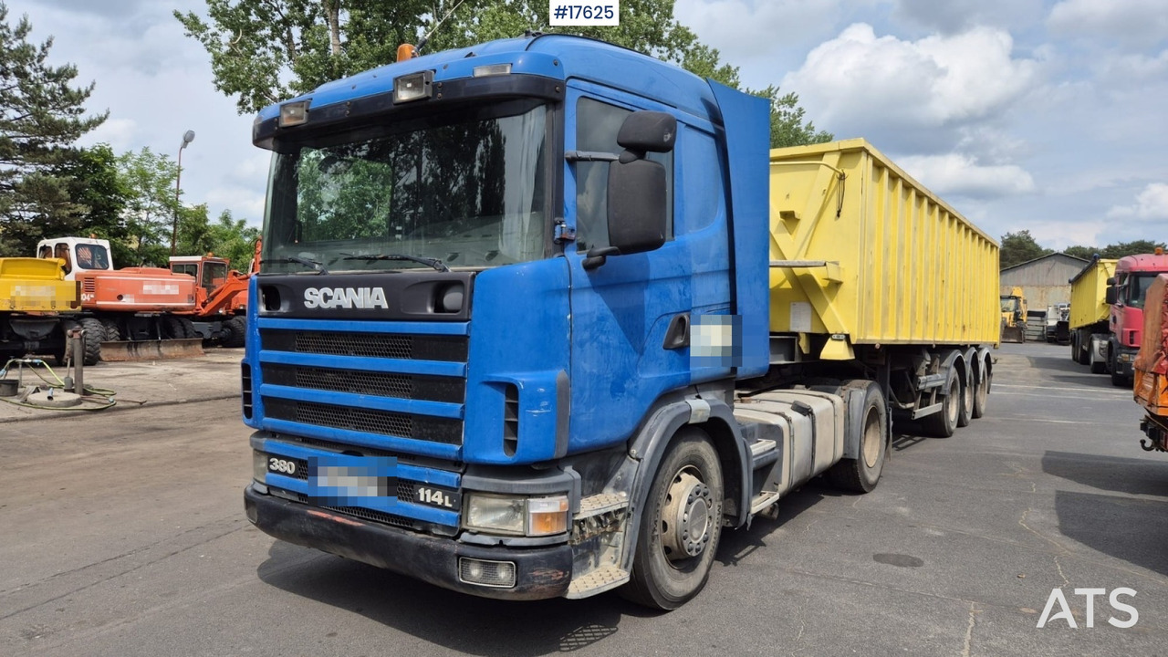 1999 Scania 114 L4X2 NA380 - Влекач: снимка 1 1999 Scania 114 L4X2 NA380 - Влекач: снимка 1
