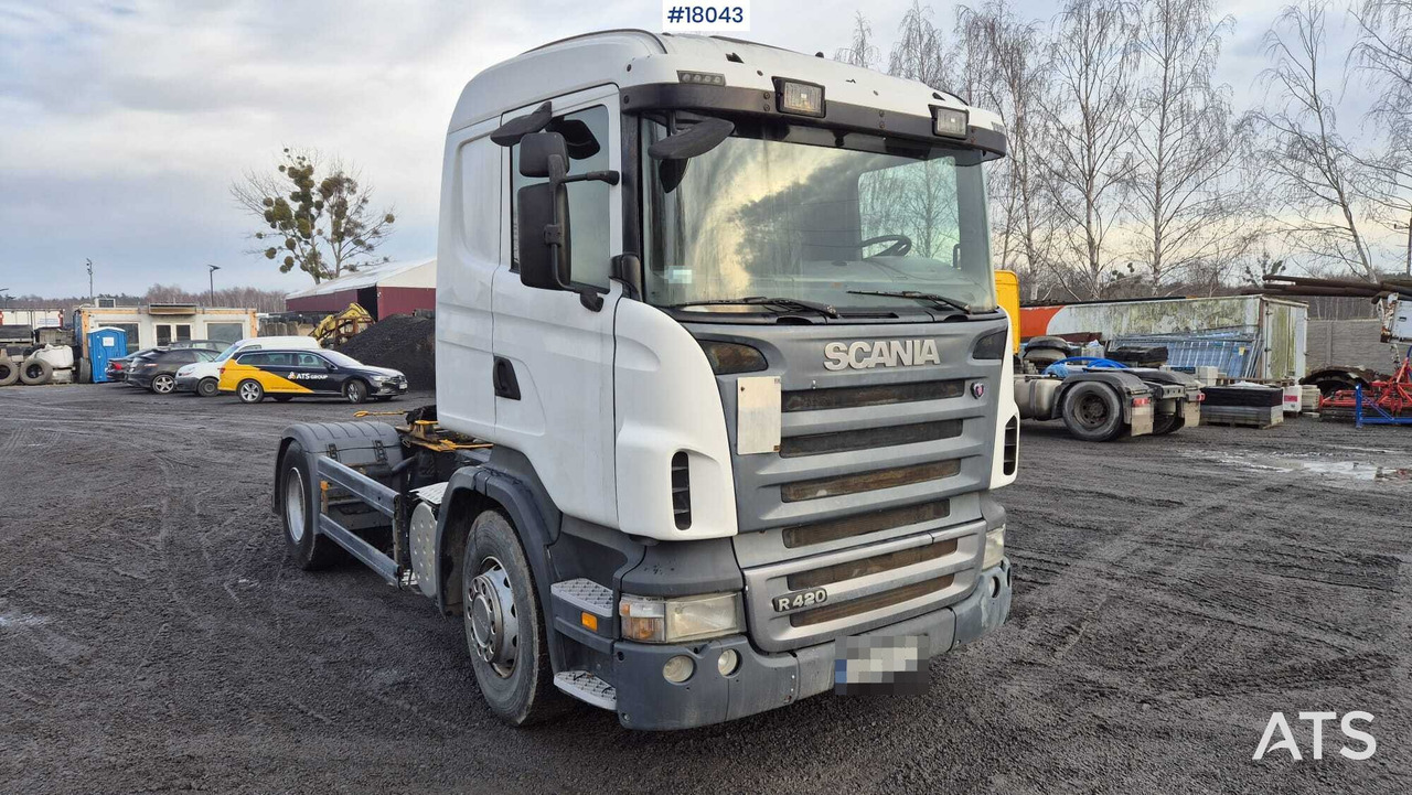Scania R420 semi-tractor truck (2008) - Влекач: снимка 1 Scania R420 semi-tractor truck (2008) - Влекач: снимка 1