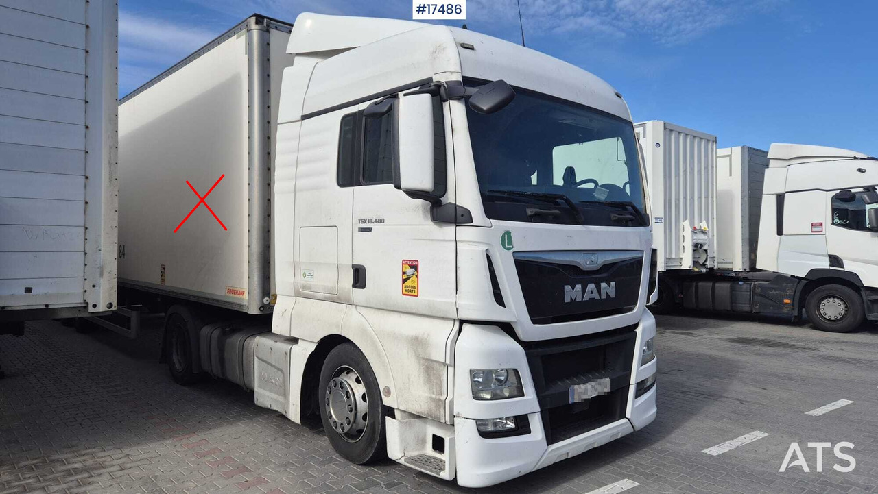 Truck tractor MAN TGX 18.480 EfficientLine (2016) - Влекач: снимка 3 Truck tractor MAN TGX 18.480 EfficientLine (2016) - Влекач: снимка 3