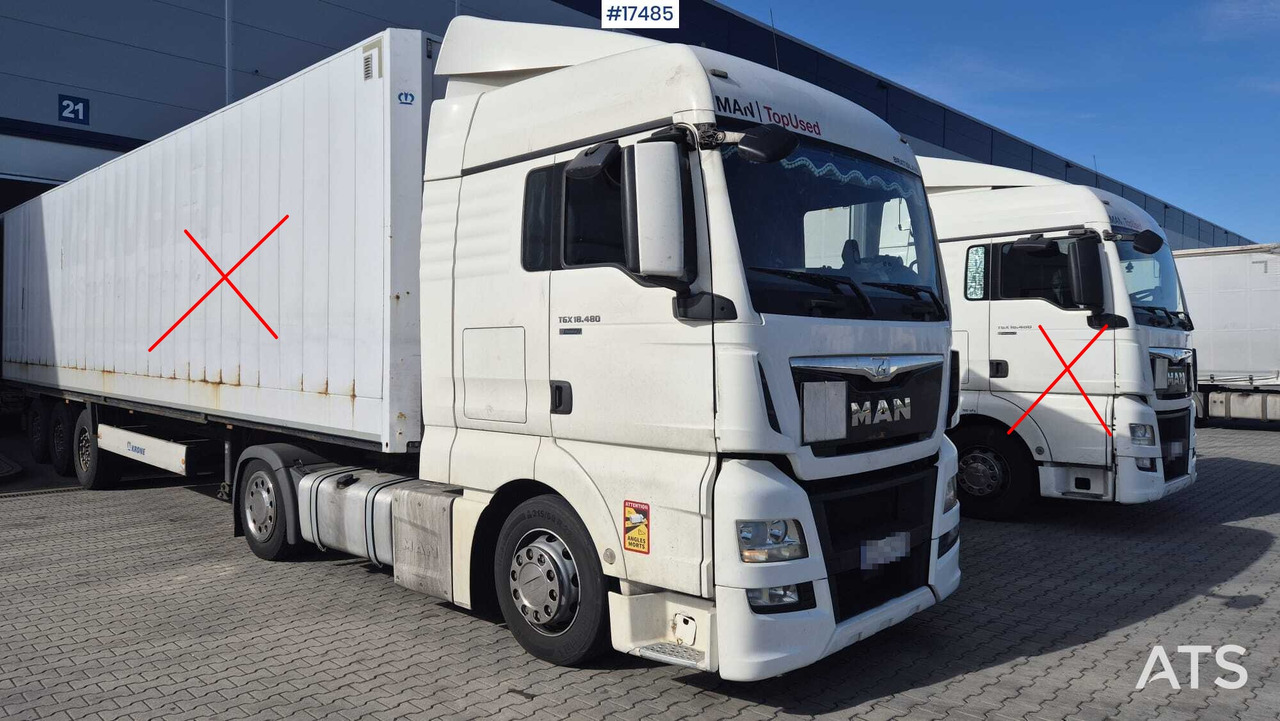 Truck tractor MAN TGX 18.480 EfficientLine (2016) - Влекач: снимка 1 Truck tractor MAN TGX 18.480 EfficientLine (2016) - Влекач: снимка 1