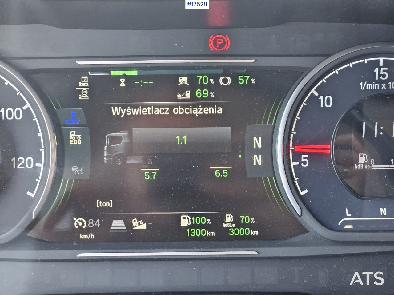 Влекач Truck tractor SCANIA R500 EURO 6 (2020): снимка 14 Влекач Truck tractor SCANIA R500 EURO 6 (2020): снимка 14