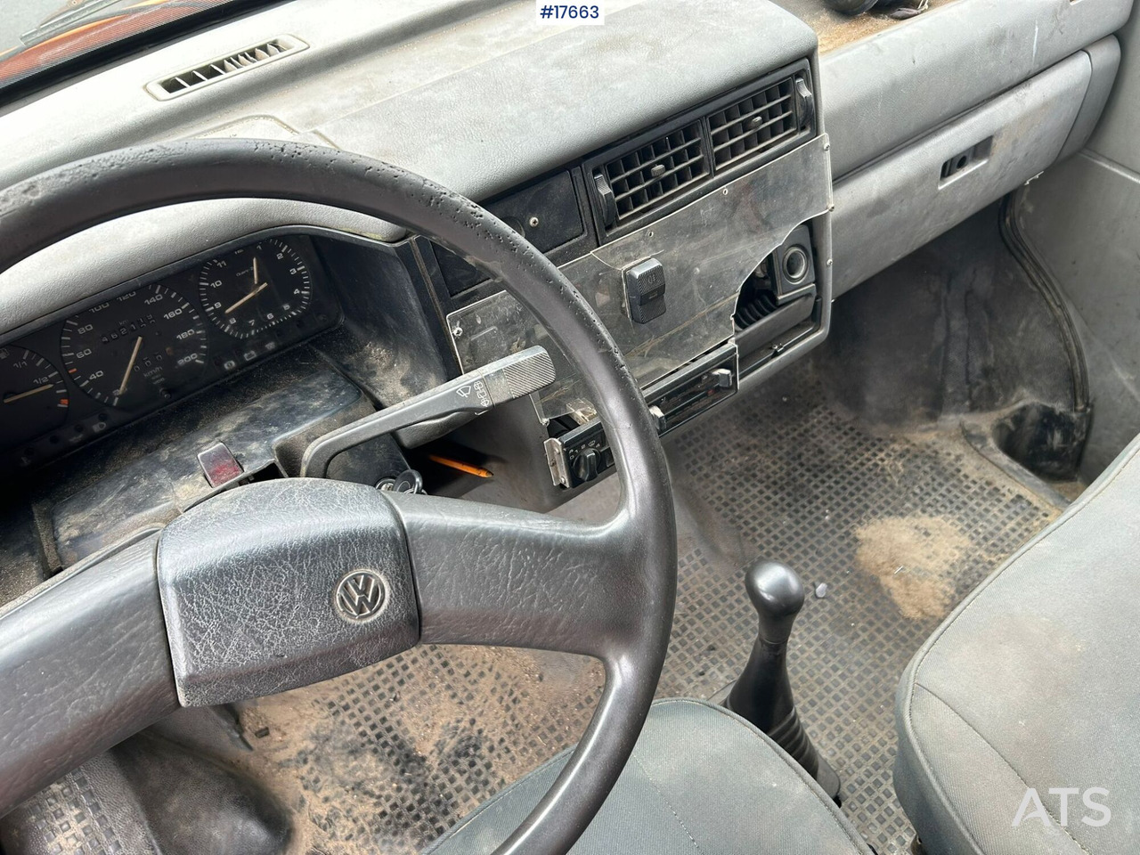 Брезентов бус, Бус с двойна кабина Volkswagen Transporter 1.9D double cab with box body (1992): снимка 15