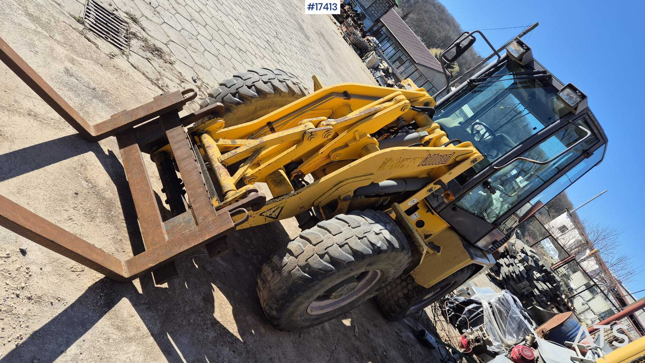 Wheel loader AHLMANN AL 85t 2004) forks, quick coupler, opening bucket. - Колесен товарач: снимка 2 Wheel loader AHLMANN AL 85t 2004) forks, quick coupler, opening bucket. - Колесен товарач: снимка 2