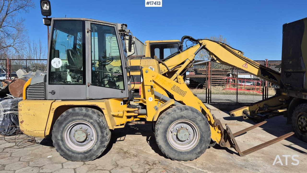 Wheel loader AHLMANN AL 85t 2004) forks, quick coupler, opening bucket. - Колесен товарач: снимка 5 Wheel loader AHLMANN AL 85t 2004) forks, quick coupler, opening bucket. - Колесен товарач: снимка 5