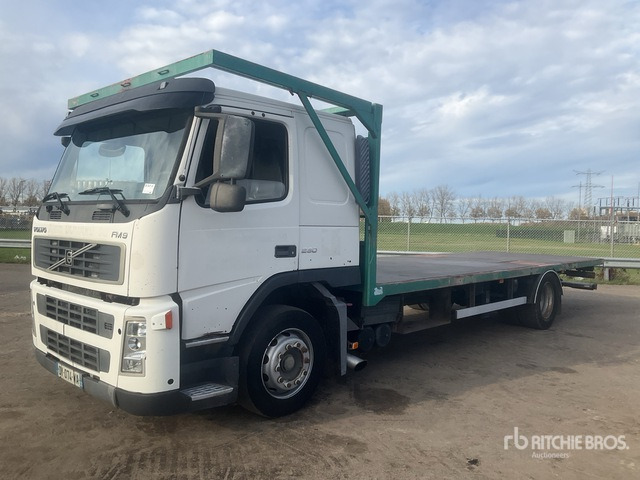 2002 Volvo FM280 4x2 Sleeper Flatbed Truck - Бордови камион: снимка 1 2002 Volvo FM280 4x2 Sleeper Flatbed Truck - Бордови камион: снимка 1