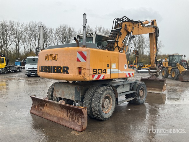 2007 Liebherr A904C Wheel Excavator - Колесен багер: снимка 3 2007 Liebherr A904C Wheel Excavator - Колесен багер: снимка 3