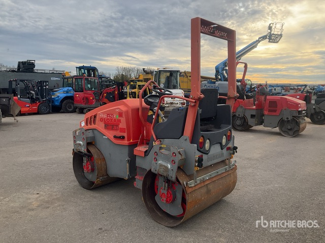 2010 Hamm HD12VV Double Drum Roller - Пътен валяк: снимка 3 2010 Hamm HD12VV Double Drum Roller - Пътен валяк: снимка 3