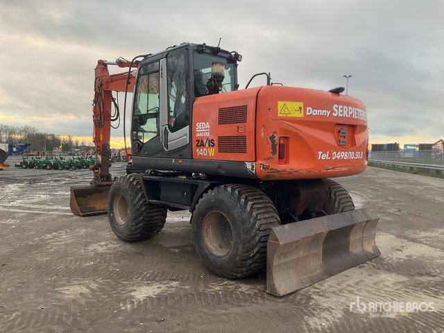 2010 Hitachi ZX140W-3 Wheel Excavator - Колесен багер: снимка 2 2010 Hitachi ZX140W-3 Wheel Excavator - Колесен багер: снимка 2