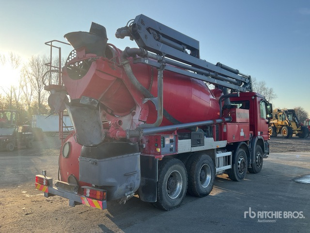 2010 Mercedes-Benz Actros 3341 8x4 Twin-Steer Mixer Truck - Миксер-помпа: снимка 3 2010 Mercedes-Benz Actros 3341 8x4 Twin-Steer Mixer Truck - Миксер-помпа: снимка 3