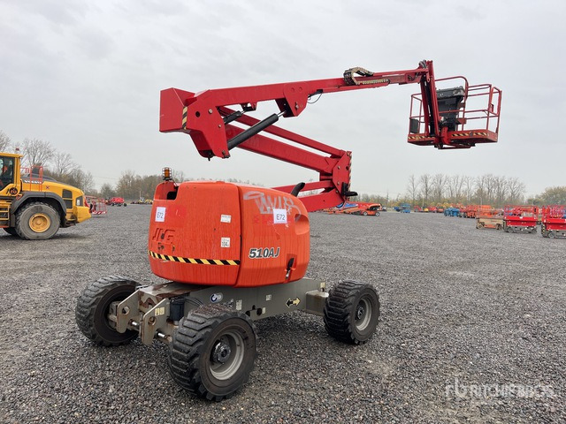 2011 JLG 510AJ 4WD Diesel Articulating Boom Lift - Артикулираща платформа: снимка 2 2011 JLG 510AJ 4WD Diesel Articulating Boom Lift - Артикулираща платформа: снимка 2