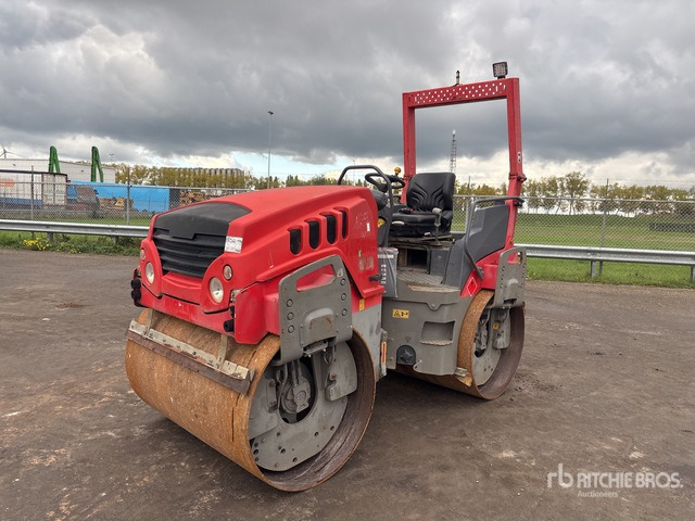 2013 Hamm HD14VV Double Drum Roller - Пътен валяк: снимка 1 2013 Hamm HD14VV Double Drum Roller - Пътен валяк: снимка 1