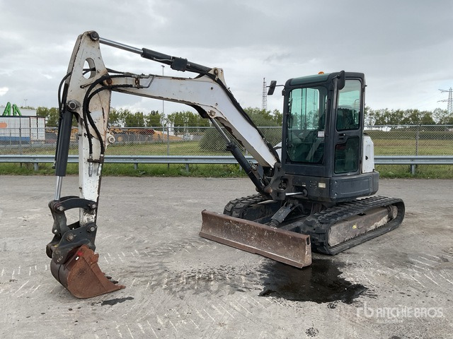2014 Bobcat E50 Mini Excavator: <6.6t - Мини багер: снимка 1 2014 Bobcat E50 Mini Excavator: <6.6t - Мини багер: снимка 1