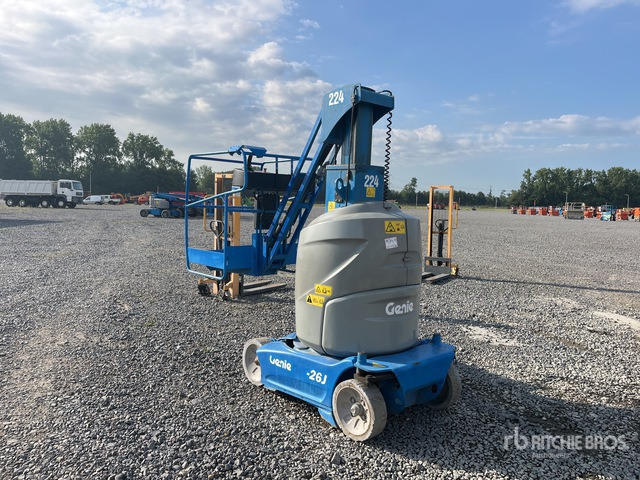 2014 Genie GR26J (Inoperable) Vertical Mast Lift - Вертикална работна платформа: снимка 3 2014 Genie GR26J (Inoperable) Vertical Mast Lift - Вертикална работна платформа: снимка 3