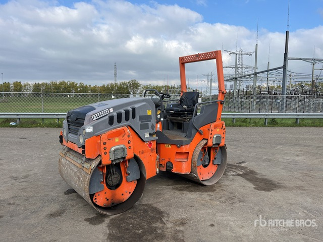 2014 Hamm HD14VV Double Drum Roller - Пътен валяк: снимка 1 2014 Hamm HD14VV Double Drum Roller - Пътен валяк: снимка 1