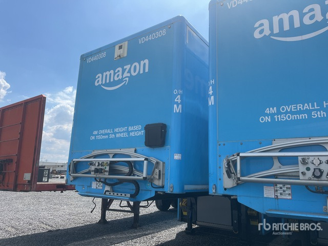 2019 Lawrence David GRP Double Deck (Wielton Group) with Capacity: ... Van Trailer - Затворена каросерия ремарке: снимка 1 2019 Lawrence David GRP Double Deck (Wielton Group) with Capacity: ... Van Trailer - Затворена каросерия ремарке: снимка 1
