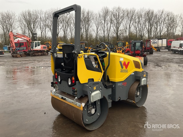 2021 Wacker Neuson RD28-120 Double Drum Roller - Пътен валяк: снимка 3 2021 Wacker Neuson RD28-120 Double Drum Roller - Пътен валяк: снимка 3