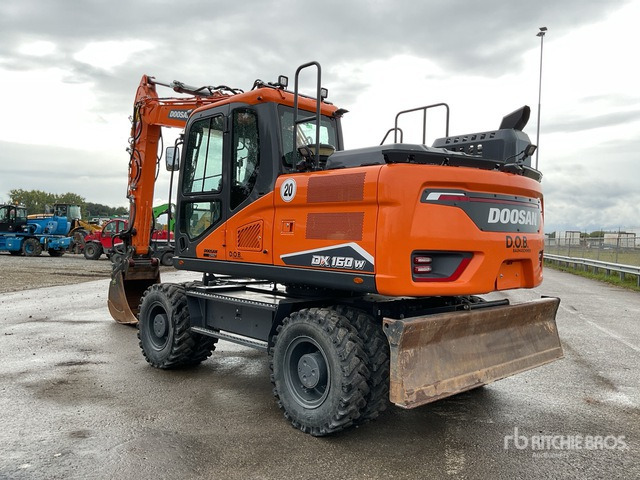 2022 Doosan DX160W-7 Wheel Excavator - Колесен багер: снимка 2 2022 Doosan DX160W-7 Wheel Excavator - Колесен багер: снимка 2