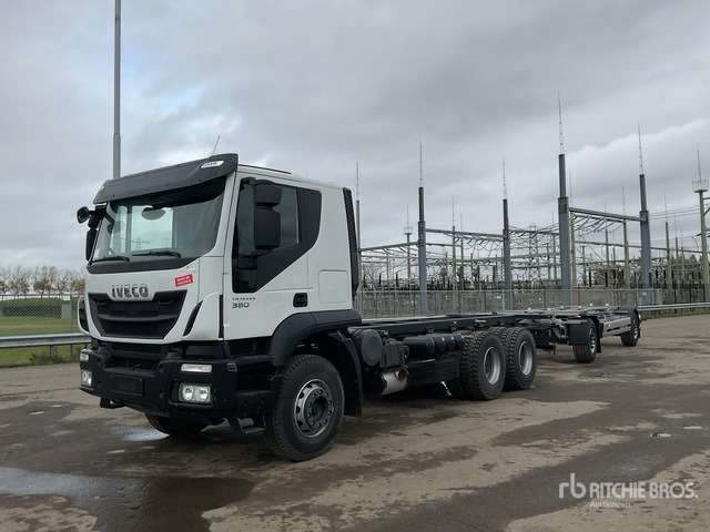 Iveco Trakker 380 T/A Sleeper Truck Tractor - Шаси кабина, Контейнеровоз/ Сменна каросерия ремарке: снимка 5 Iveco Trakker 380 T/A Sleeper Truck Tractor - Шаси кабина, Контейнеровоз/ Сменна каросерия ремарке: снимка 5