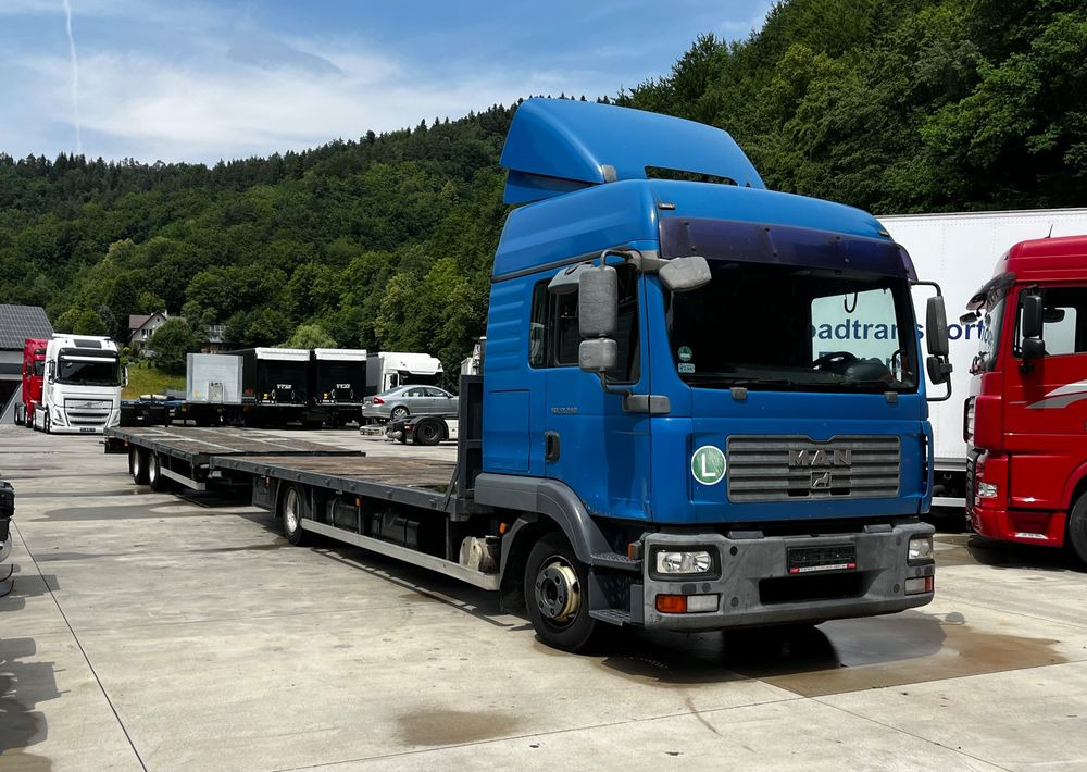 MAN TGM 12.240 // 2008 Rok // Euro 5 // + Przyczepa Konar 2 osie // 7.7+7.7 // - Бордови камион: снимка 2 MAN TGM 12.240 // 2008 Rok // Euro 5 // + Przyczepa Konar 2 osie // 7.7+7.7 // - Бордови камион: снимка 2