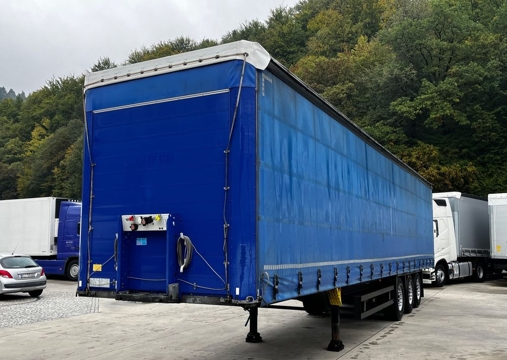 Брезентово полуремарке Schmitz Cargobull Firanka Standard Coilmulde // 9m // Oś podnoszona // Osie Schmitz //: снимка 8