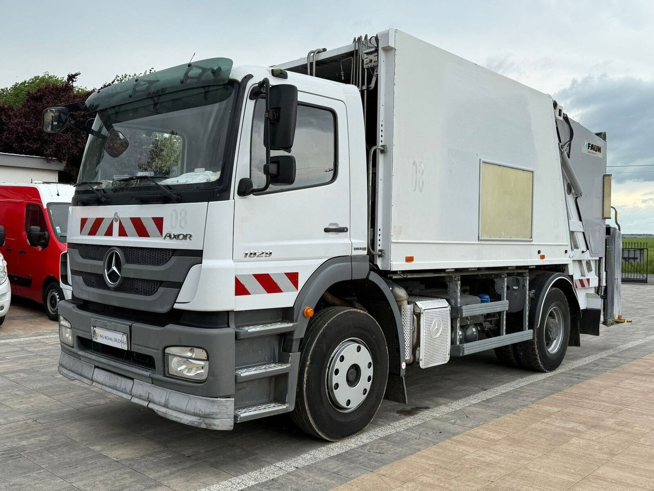 Mercedes-Benz Axor 1829 Faun VR3 TR2 - Боклукчийска кола: снимка 3 Mercedes-Benz Axor 1829 Faun VR3 TR2 - Боклукчийска кола: снимка 3