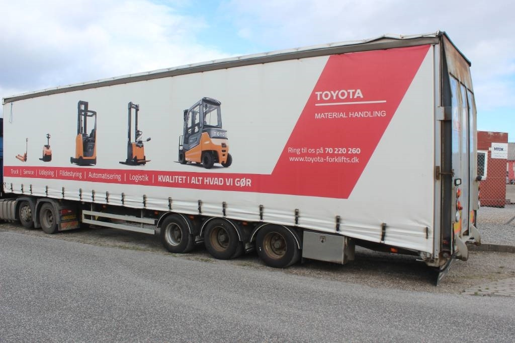 AMT GA300 3 akslet mega-gardintrailer m. rampe i bag - Брезентово полуремарке: снимка 2 AMT GA300 3 akslet mega-gardintrailer m. rampe i bag - Брезентово полуремарке: снимка 2
