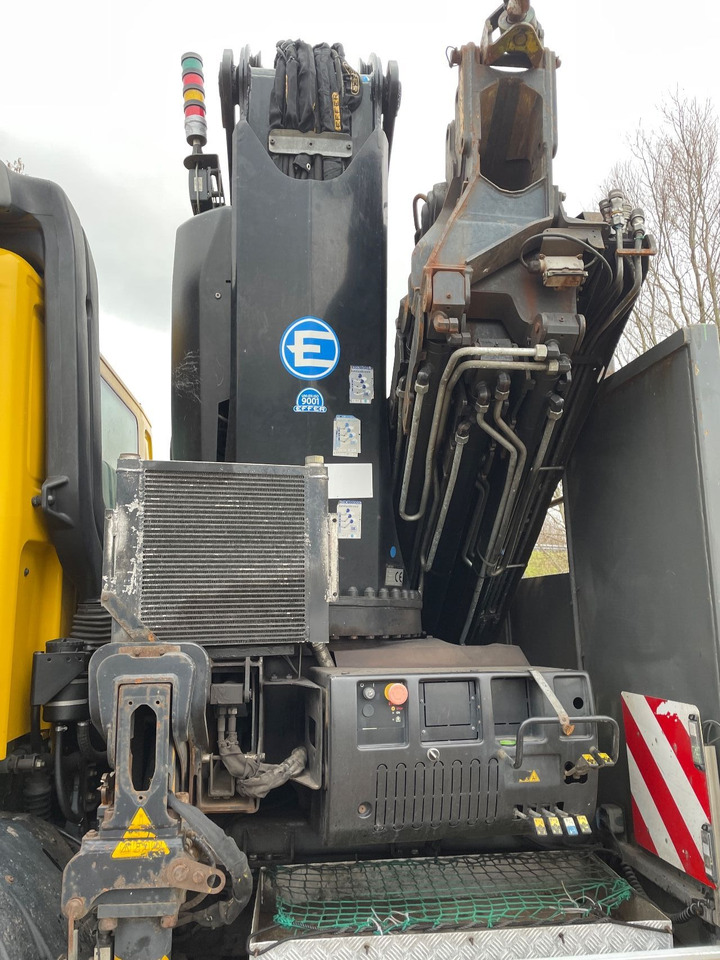Камион с кран DAF 85.410 Met Effer 470 6s laadkraan ladekran loadercrane crane palfinger hiab fassi: снимка 10