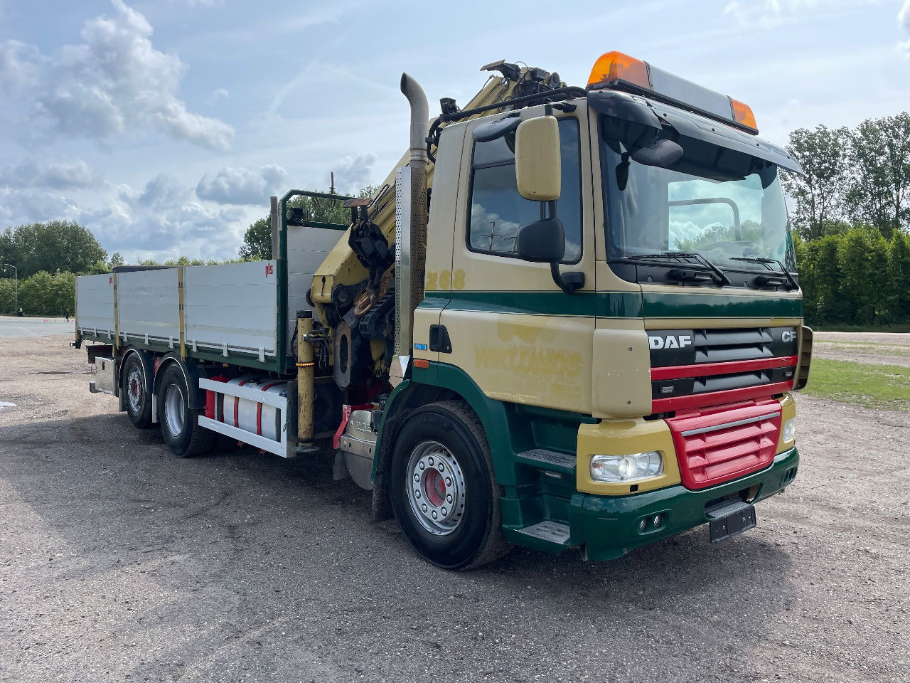 Камион с кран DAF CF 85.360 CF with Palfinger PK26002 with jib crane: снимка 7
