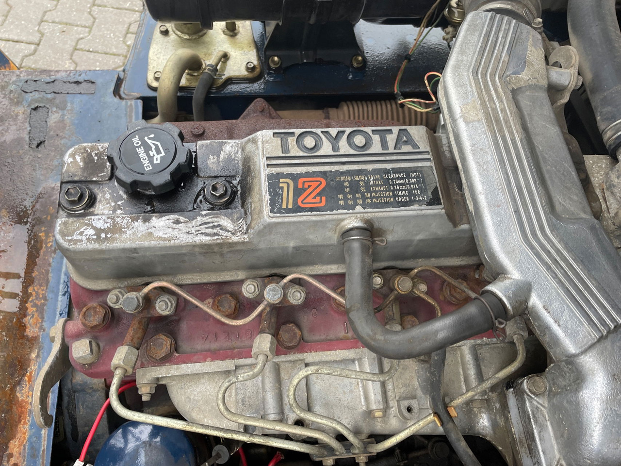 Мотокар Toyota 2.5ton diesel triplo heftruck forklift: снимка 10