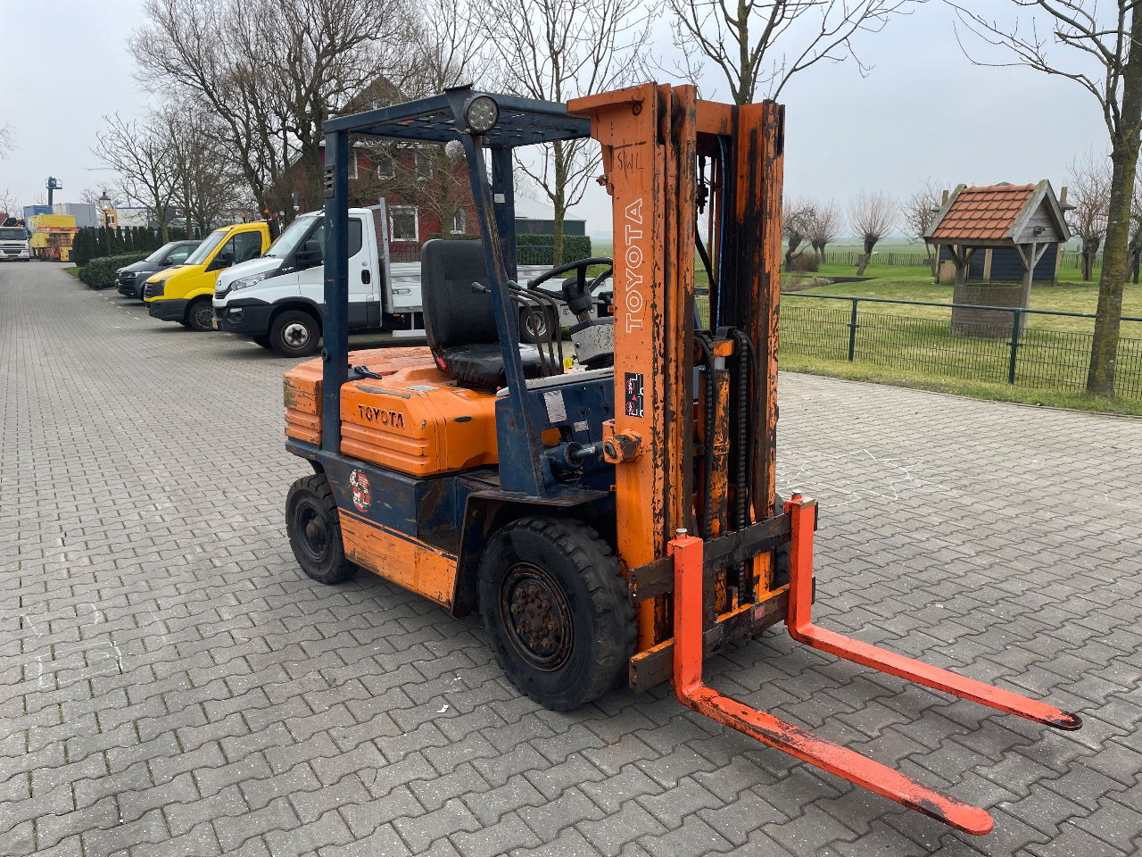 Toyota 2.5ton diesel triplo heftruck forklift - Мотокар: снимка 4 Toyota 2.5ton diesel triplo heftruck forklift - Мотокар: снимка 4