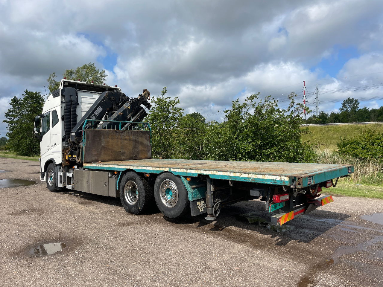 Volvo FH 13.540 FH 540 with hiab 477 e6 with remote - Камион с кран: снимка 4 Volvo FH 13.540 FH 540 with hiab 477 e6 with remote - Камион с кран: снимка 4
