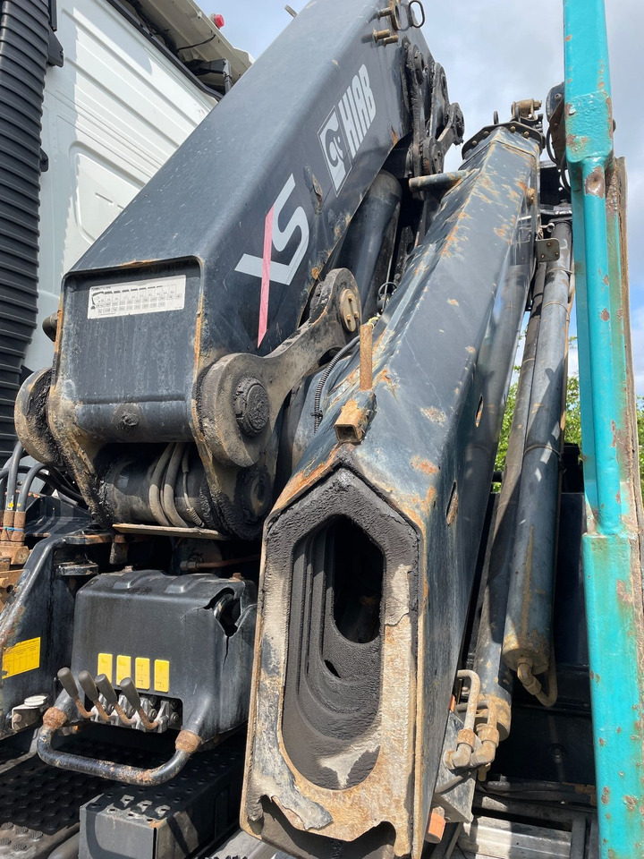 Камион с кран Volvo FH 13.540 FH 540 with hiab 477 e6 with remote: снимка 10
