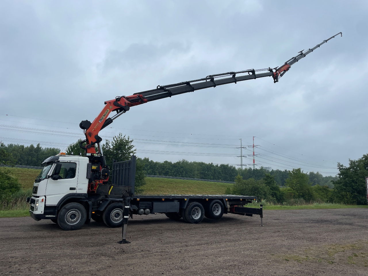 Volvo FM 12.420 with palfinger PK56002 with jib and winch, excellent condition - Камион с кран: снимка 2 Volvo FM 12.420 with palfinger PK56002 with jib and winch, excellent condition - Камион с кран: снимка 2